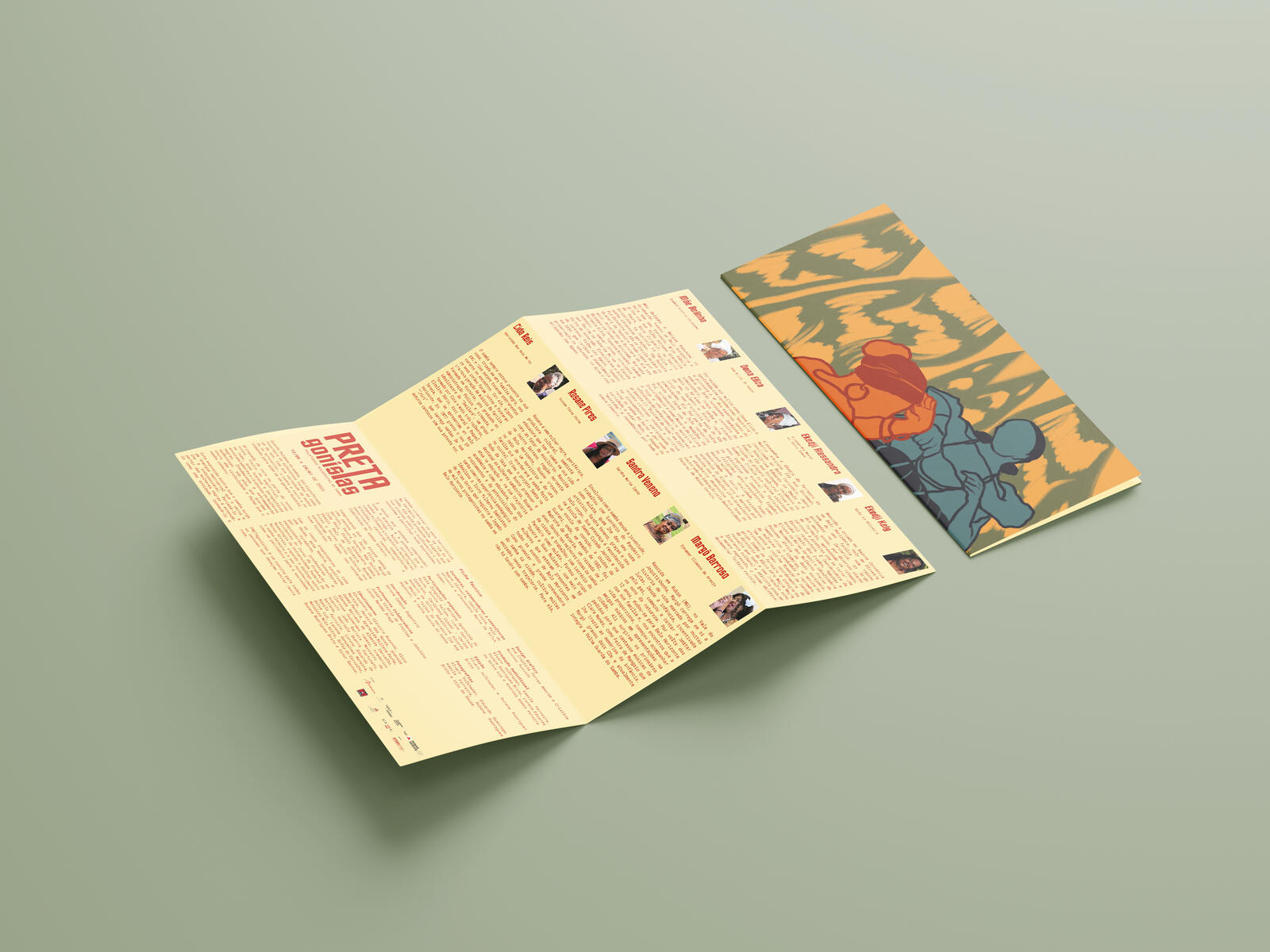 Pretagonistas mockup folder 1
