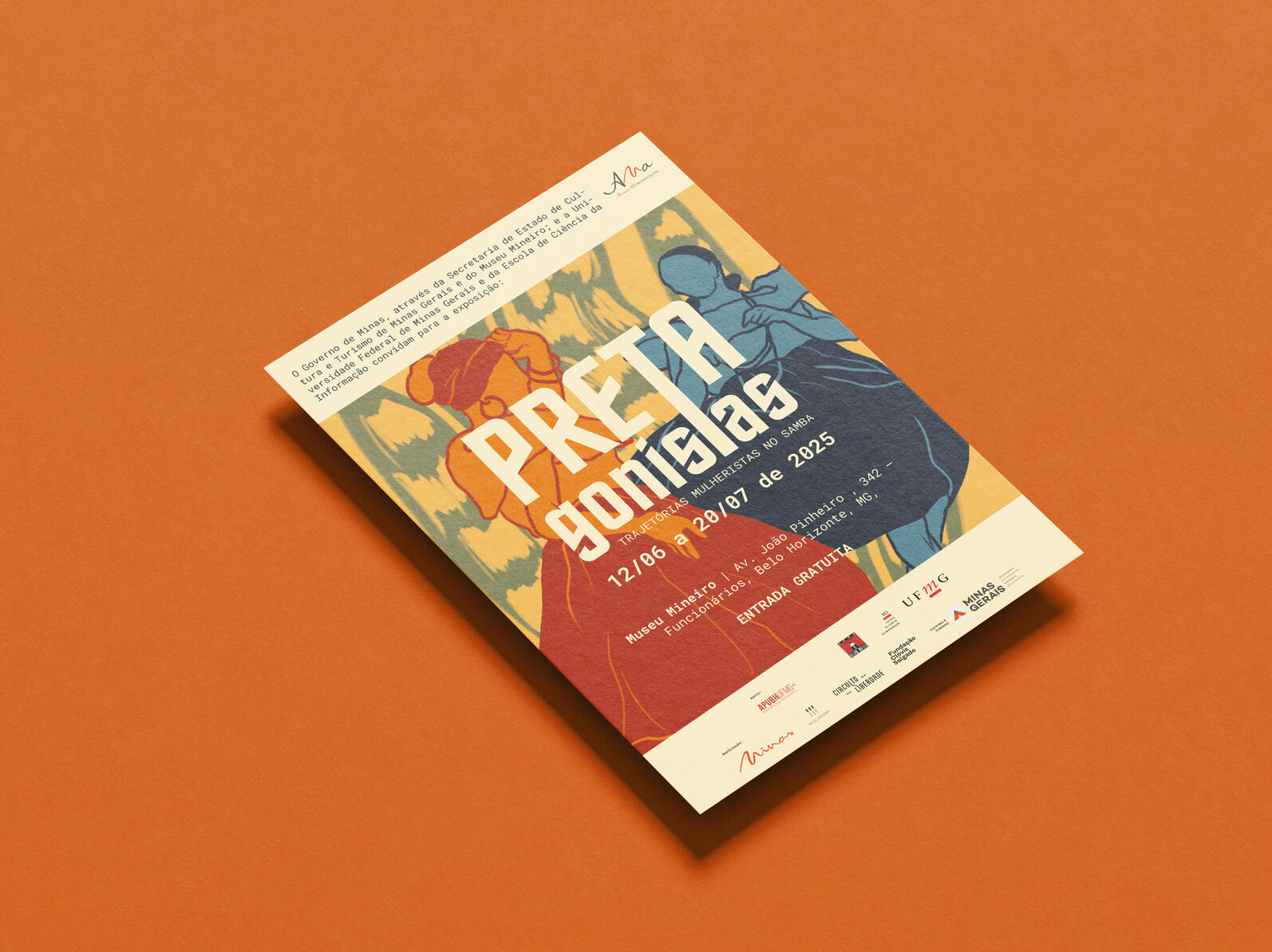 Pretagonistas mockup poster