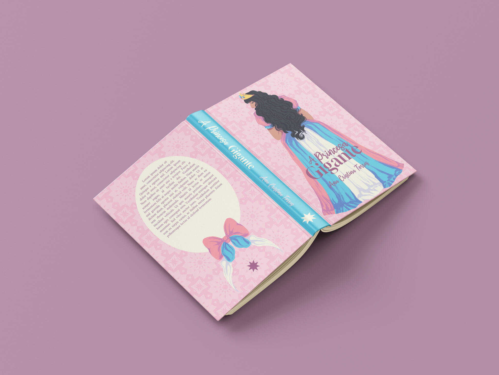 A Princesa Gigante mockup 1