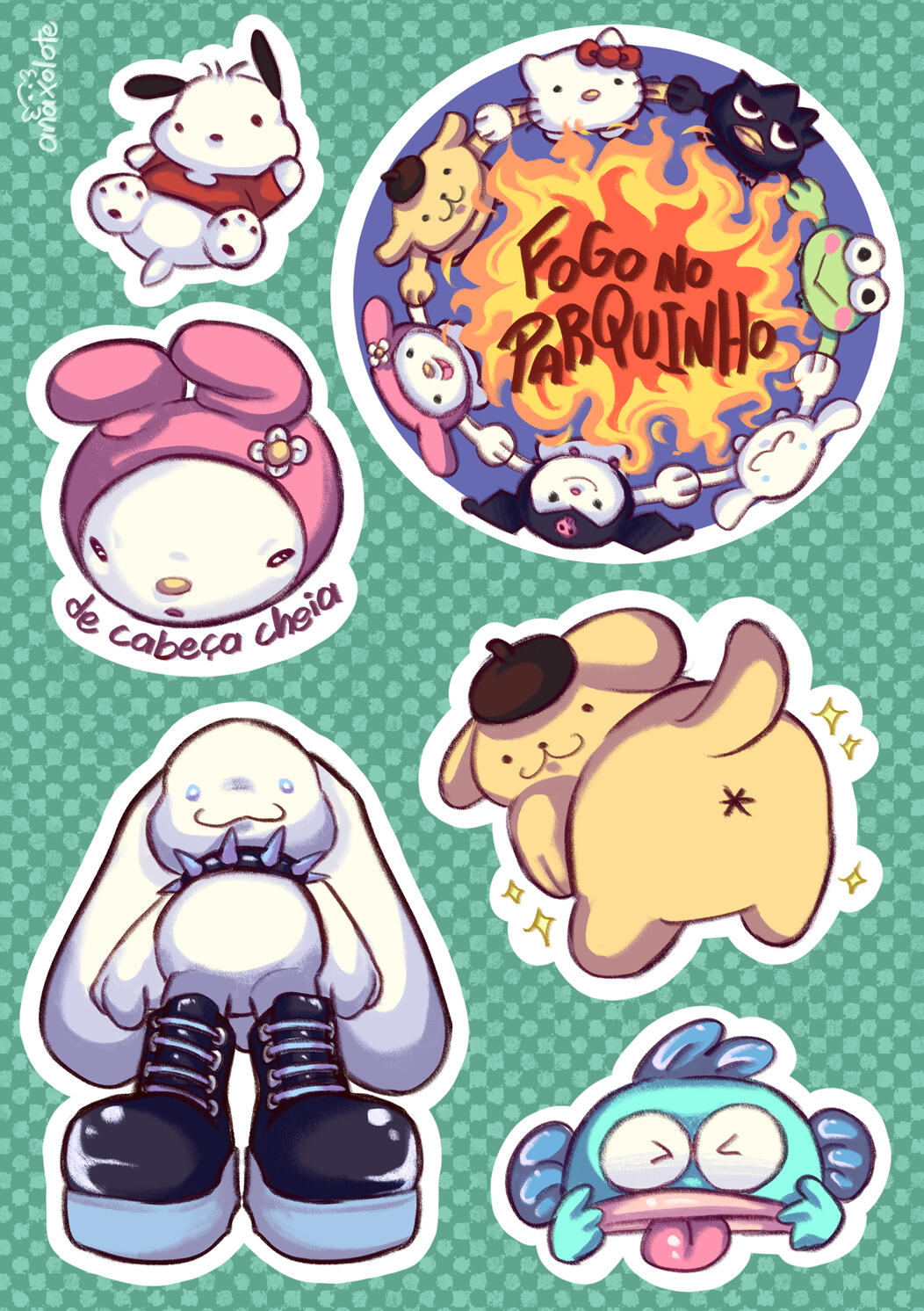 Sanrio cartela Sanrio cartela